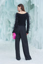 DANTON KNIT TOP - BLACK