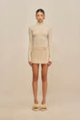 CORNELIA SKIRT - OATMEAL