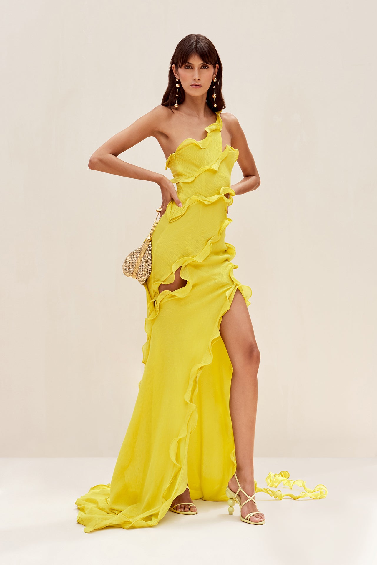 MICOLA GOWN - LIMONCELLO