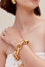 DELPHI BRACELET - BRUSHED BRASS