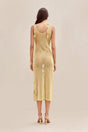 PEMMA KNIT DRESS - GOLD