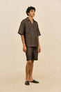 LORENZO SHIRT - DUSTY JAVA