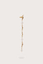 LUCKY DROP EARRING - BRUSHED BRASS