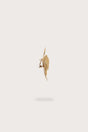 LUCKY EARRING - BRUSHED BRASS