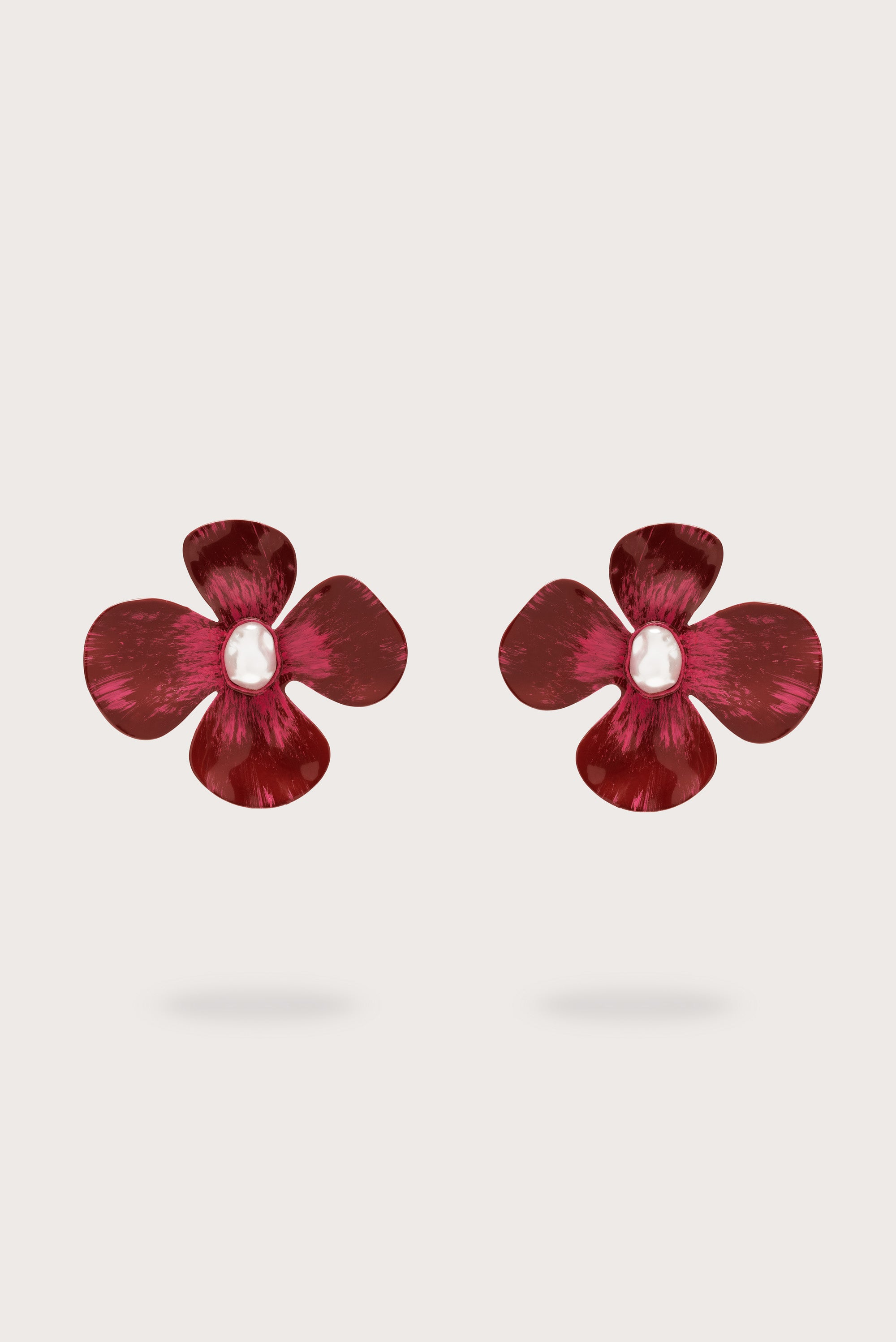 LUCKY EARRING - WINTER PLUM