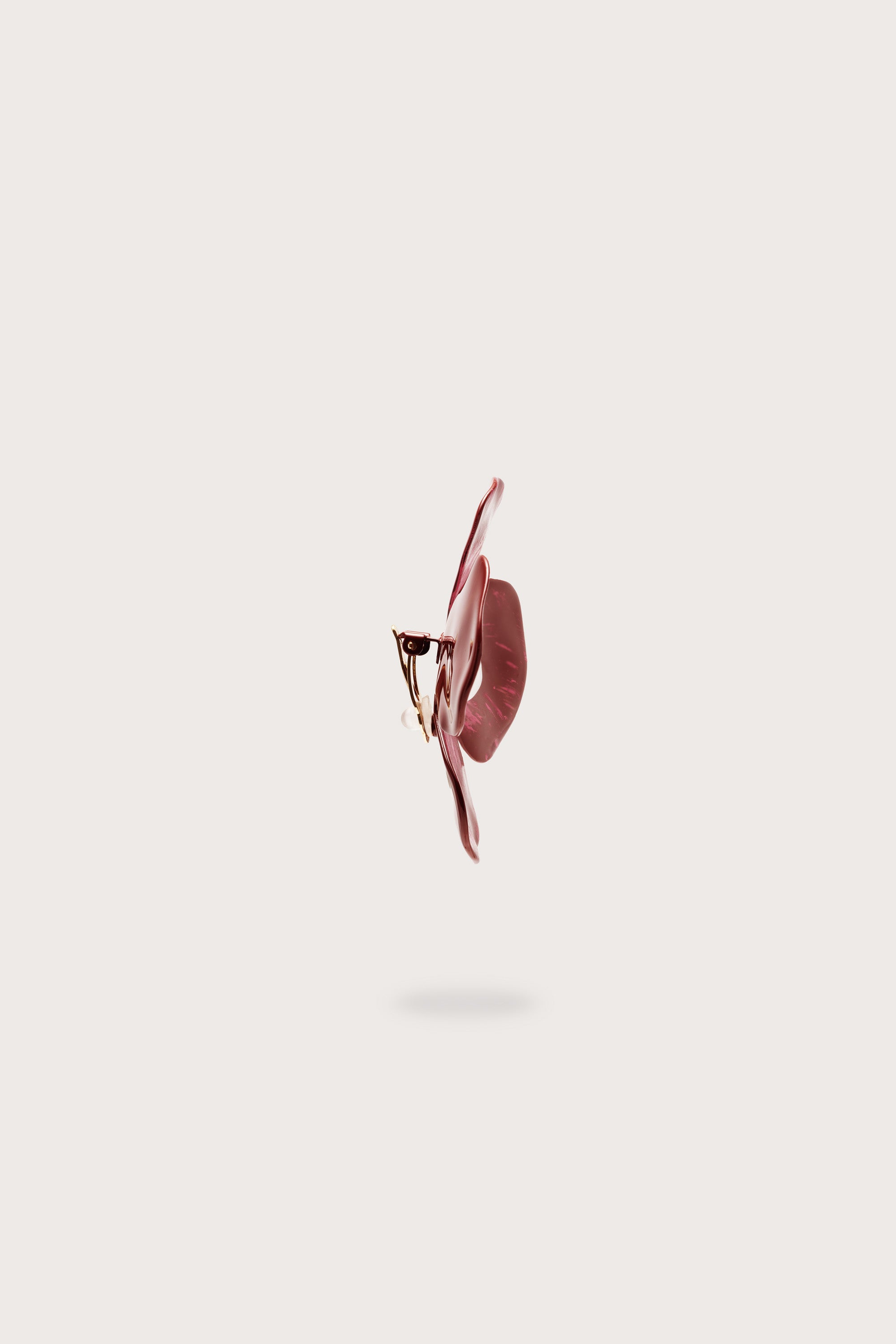 LUCKY EARRING - WINTER PLUM