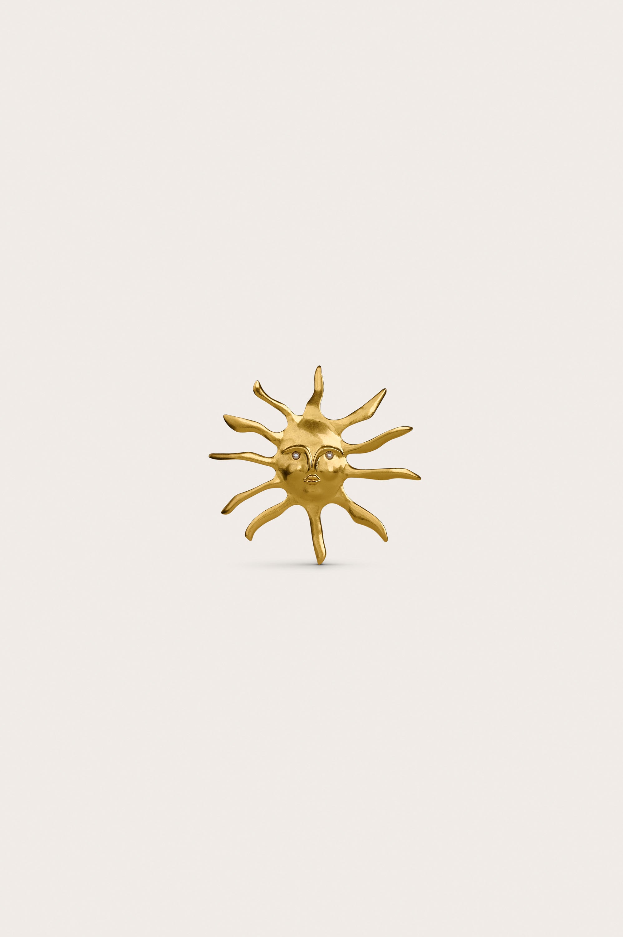 LEO BROOCH - ANTIQUE BRASS