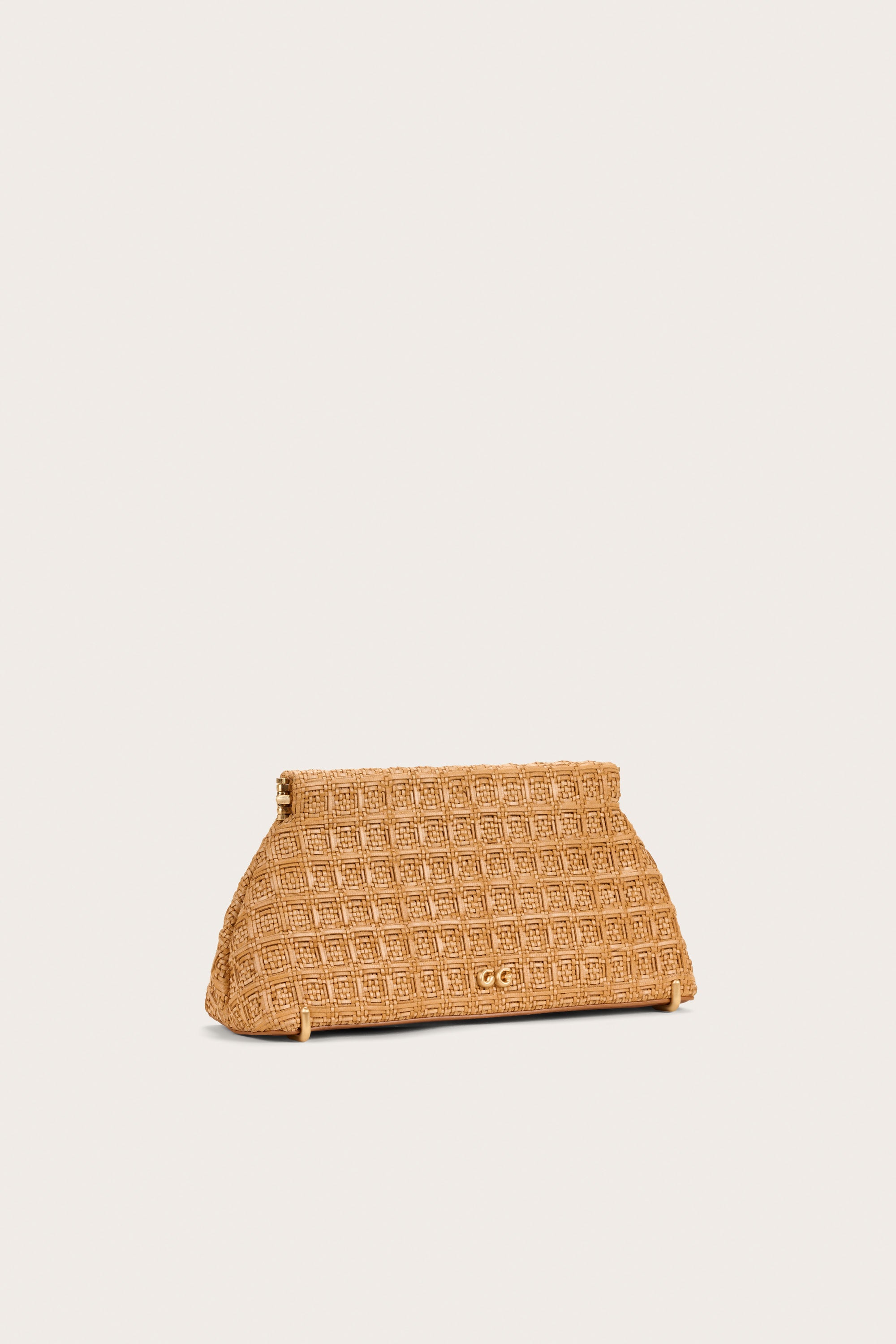 LILLIA MINI CLUTCH - TOASTED NATURAL