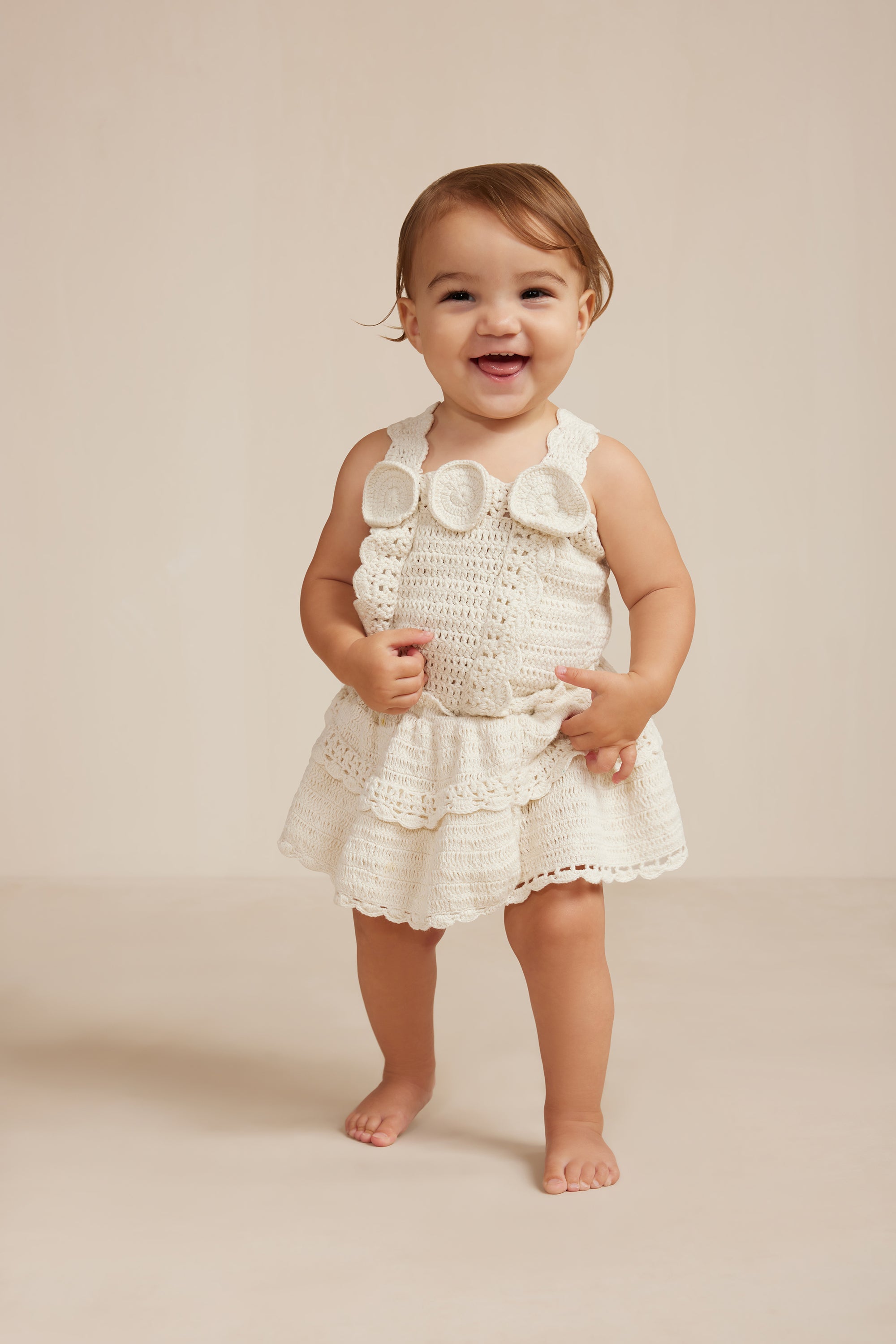 LILLIE BABY SET - OFF WHITE