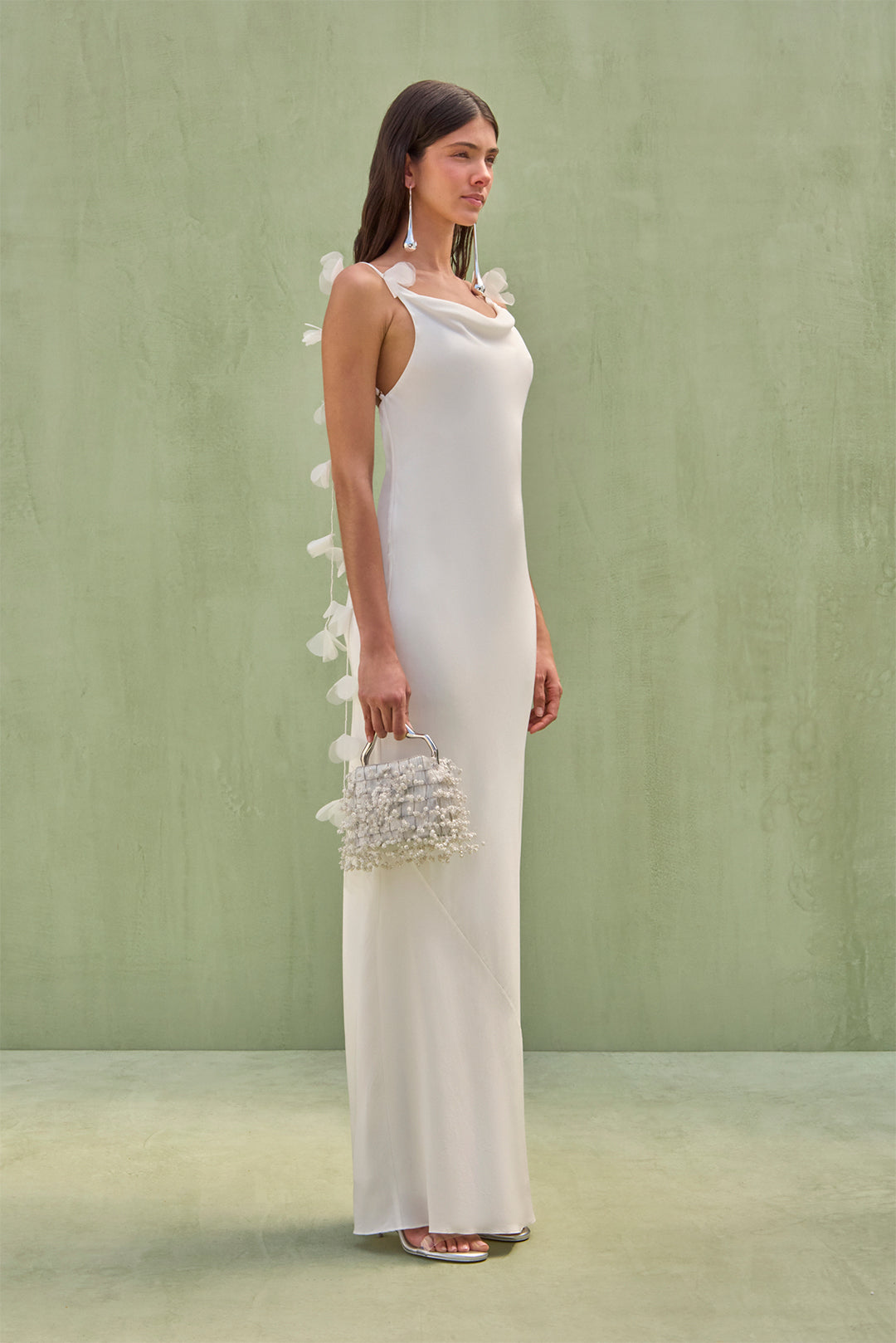 NYMERIA GOWN - OFF WHITE