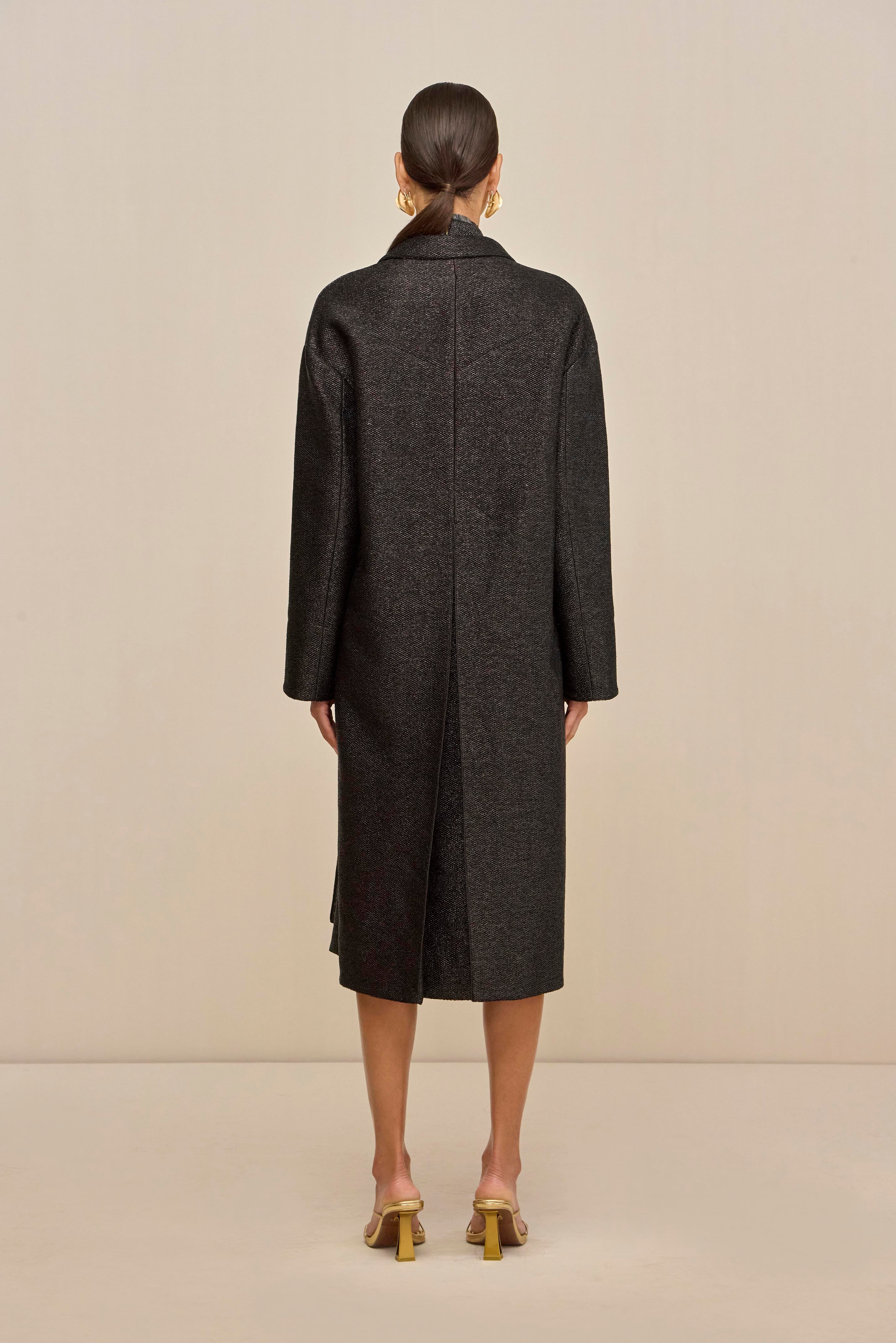 DREA COAT - BLACK