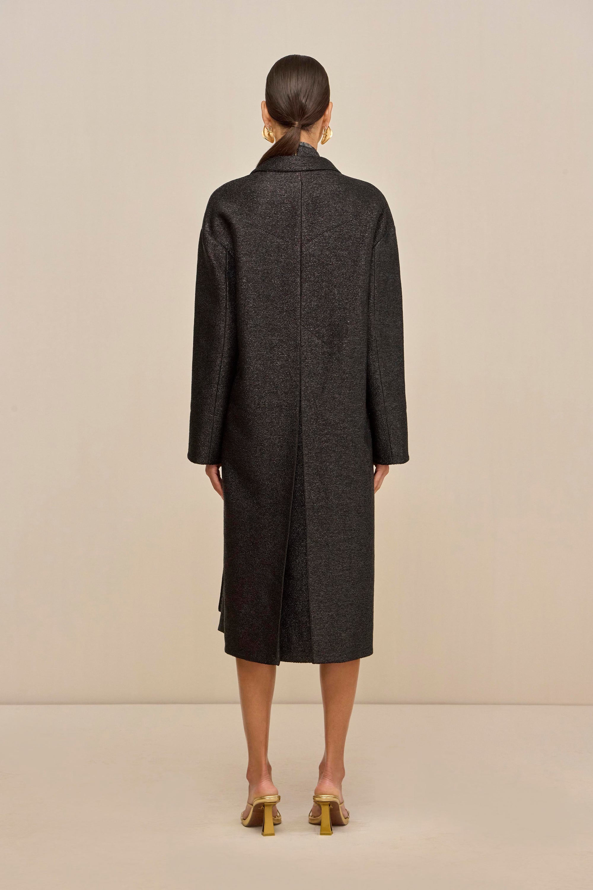 DREA COAT - BLACK