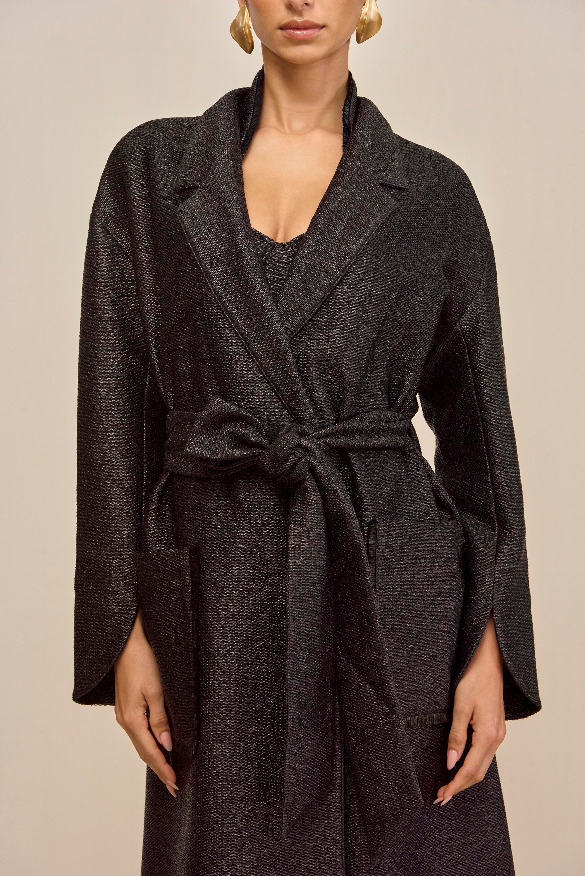 DREA COAT - BLACK