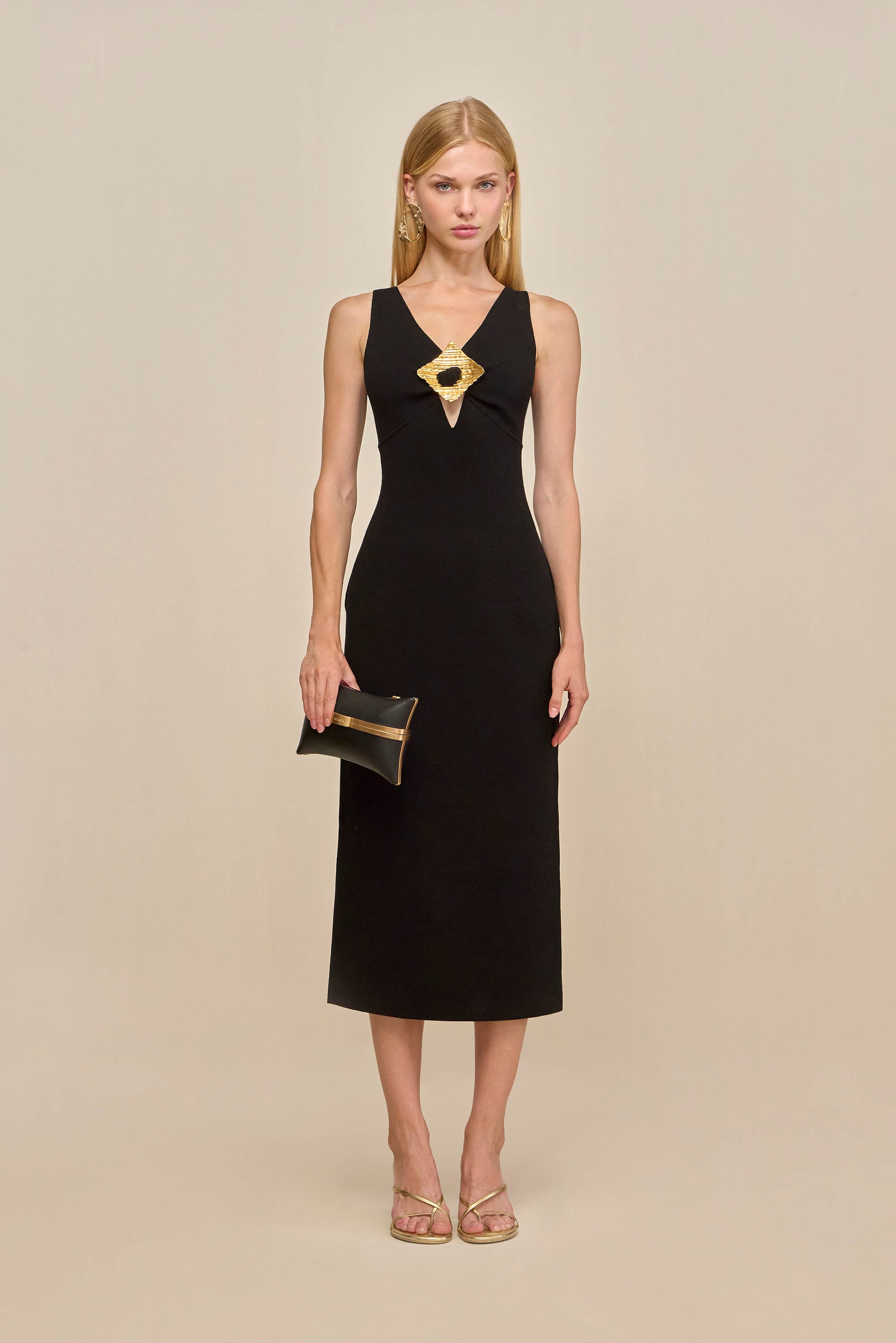 MARLA KNIT DRESS - BLACK
