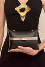 OLEA CLUTCH - BLACK