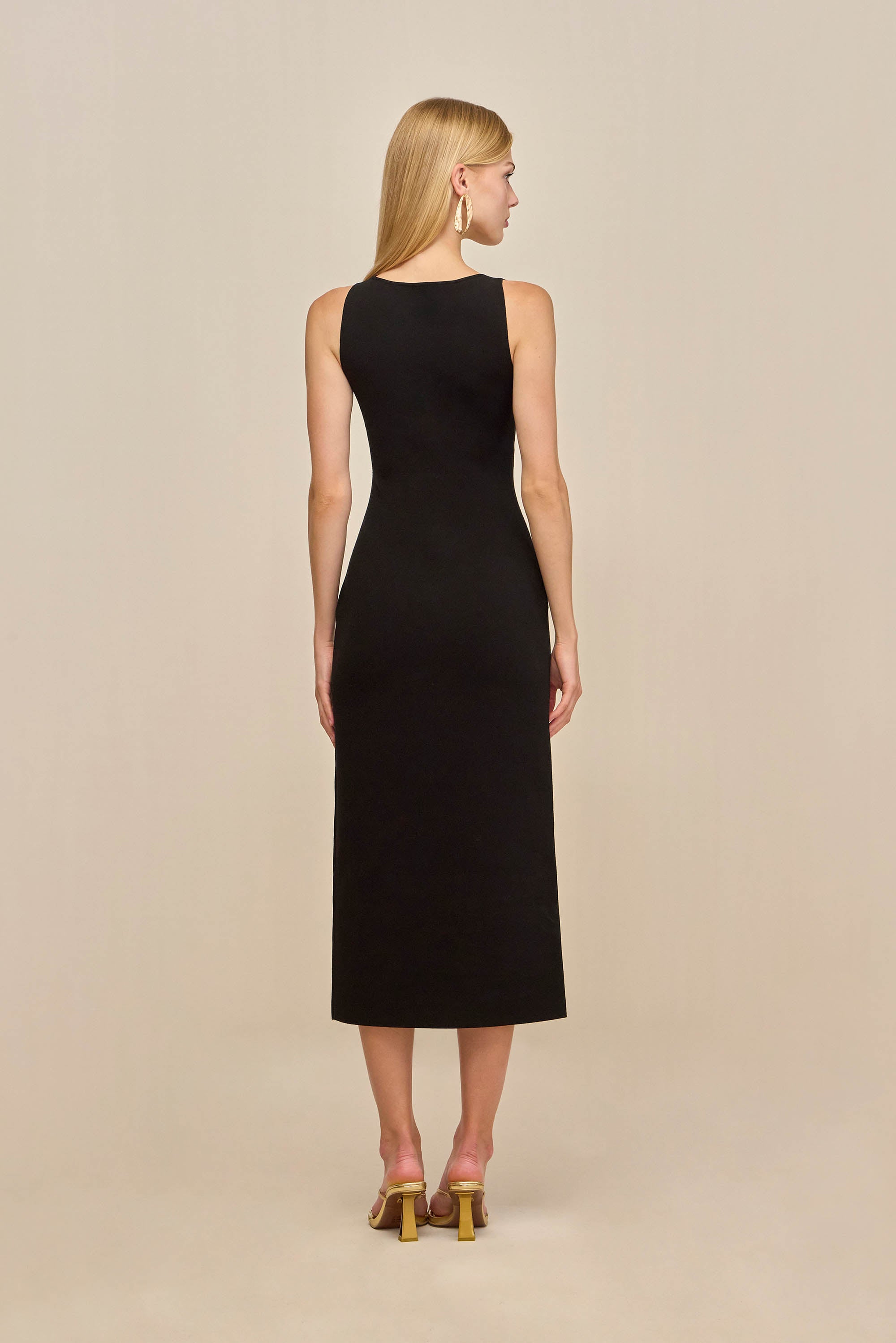 MARLA KNIT DRESS - BLACK CULT GAIA MARLA KNIT DRESS - BLACK CULT GAIA