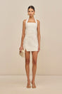 TYRISHA DRESS - OFF WHITE MULTI