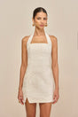 TYRISHA DRESS - OFF WHITE MULTI