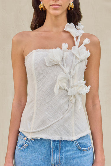 NAMID TOP - OFF WHITE | NAMID TOP - OFF WHITE | Secondary image