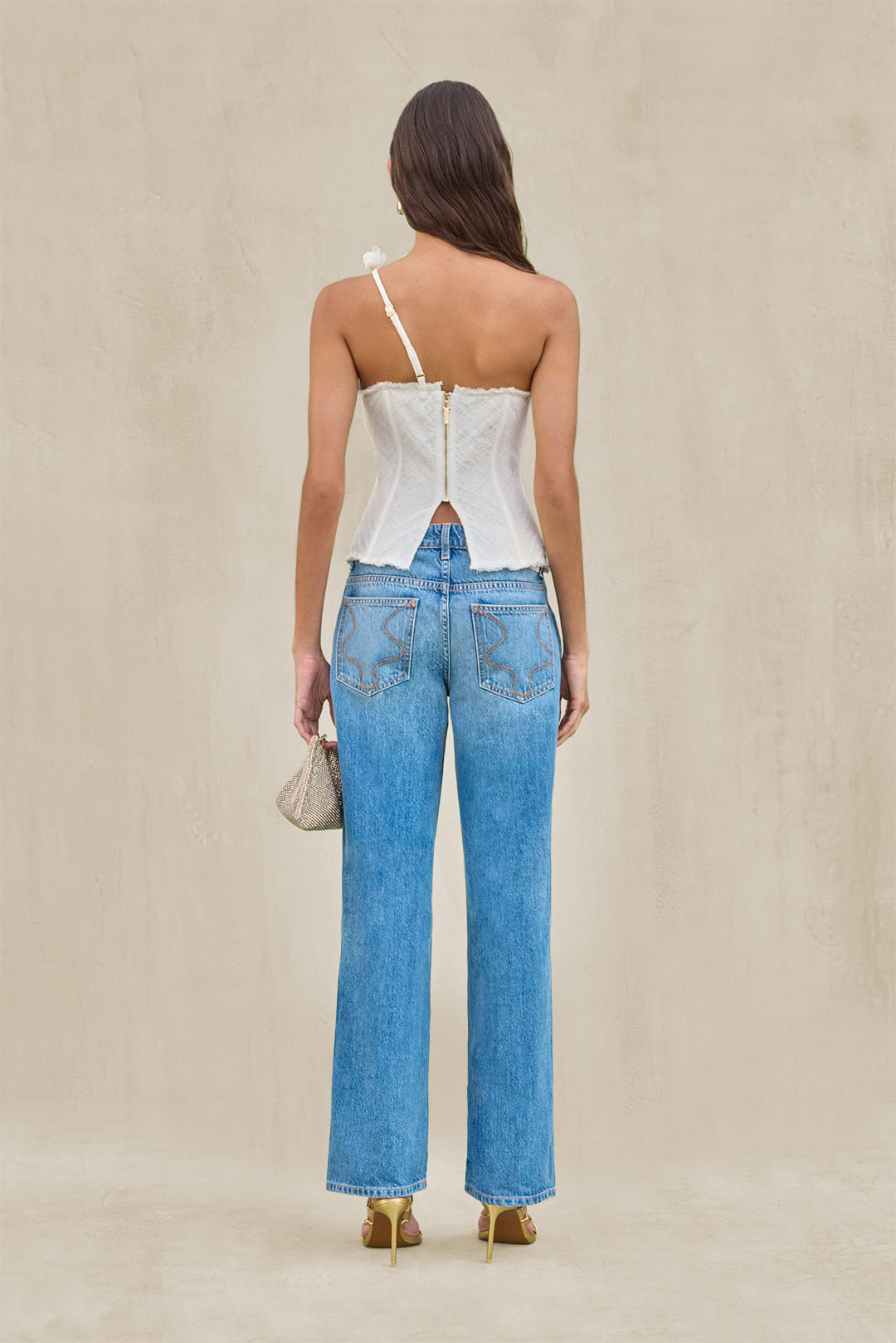 NAMID TOP - OFF WHITE