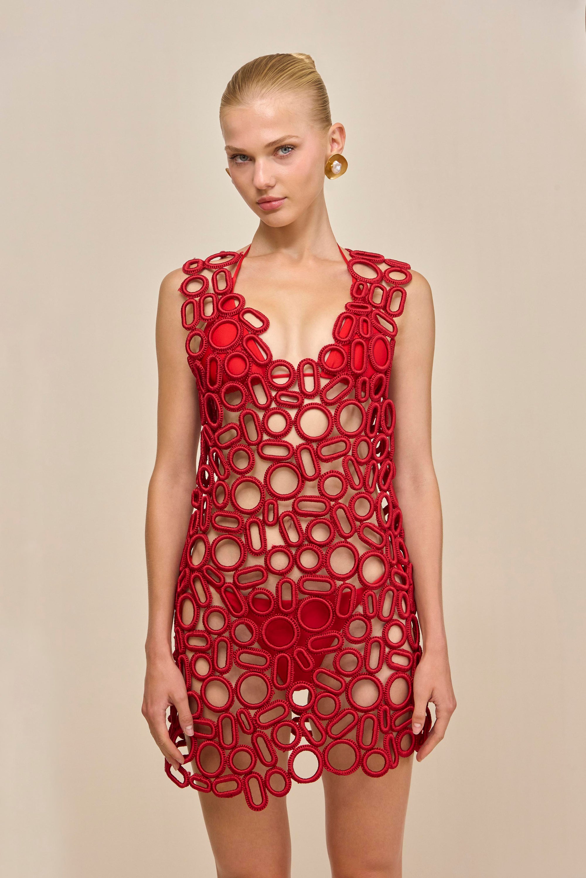 COLE CROCHET DRESS - GHERMEZ