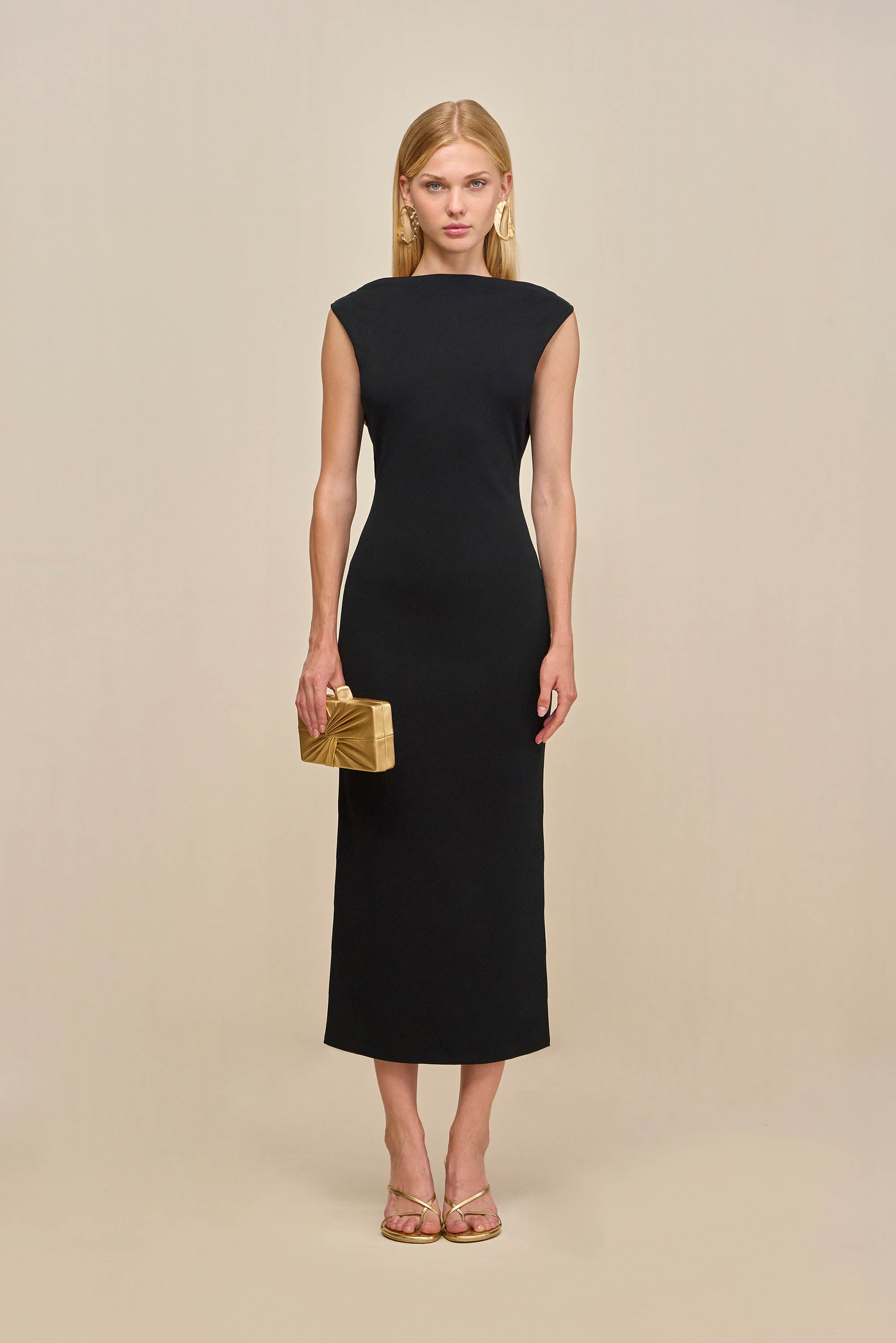 DEIRDRA DRESS - BLACK