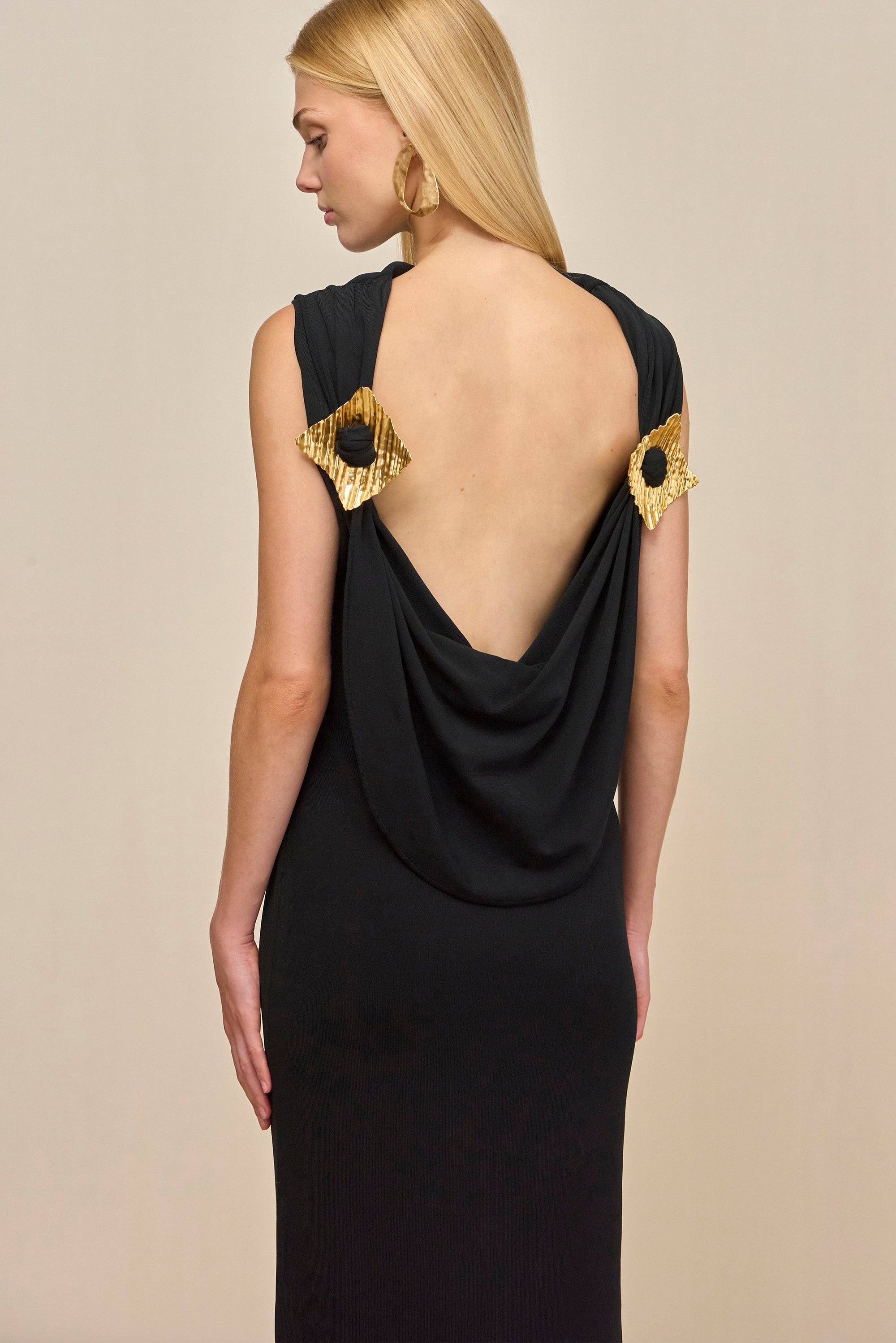 DEIRDRA DRESS - BLACK