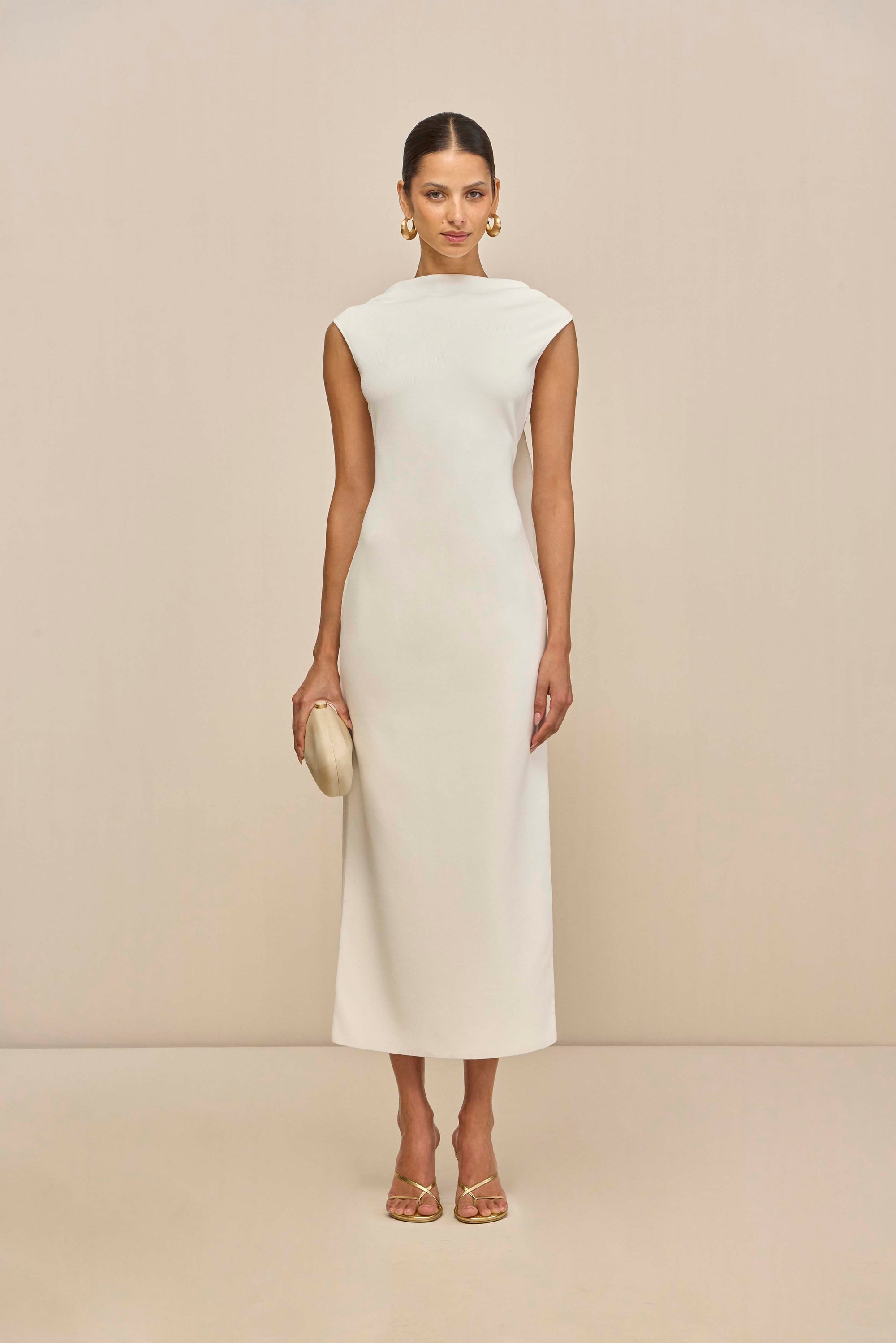 DEIRDRA DRESS - OFF WHITE