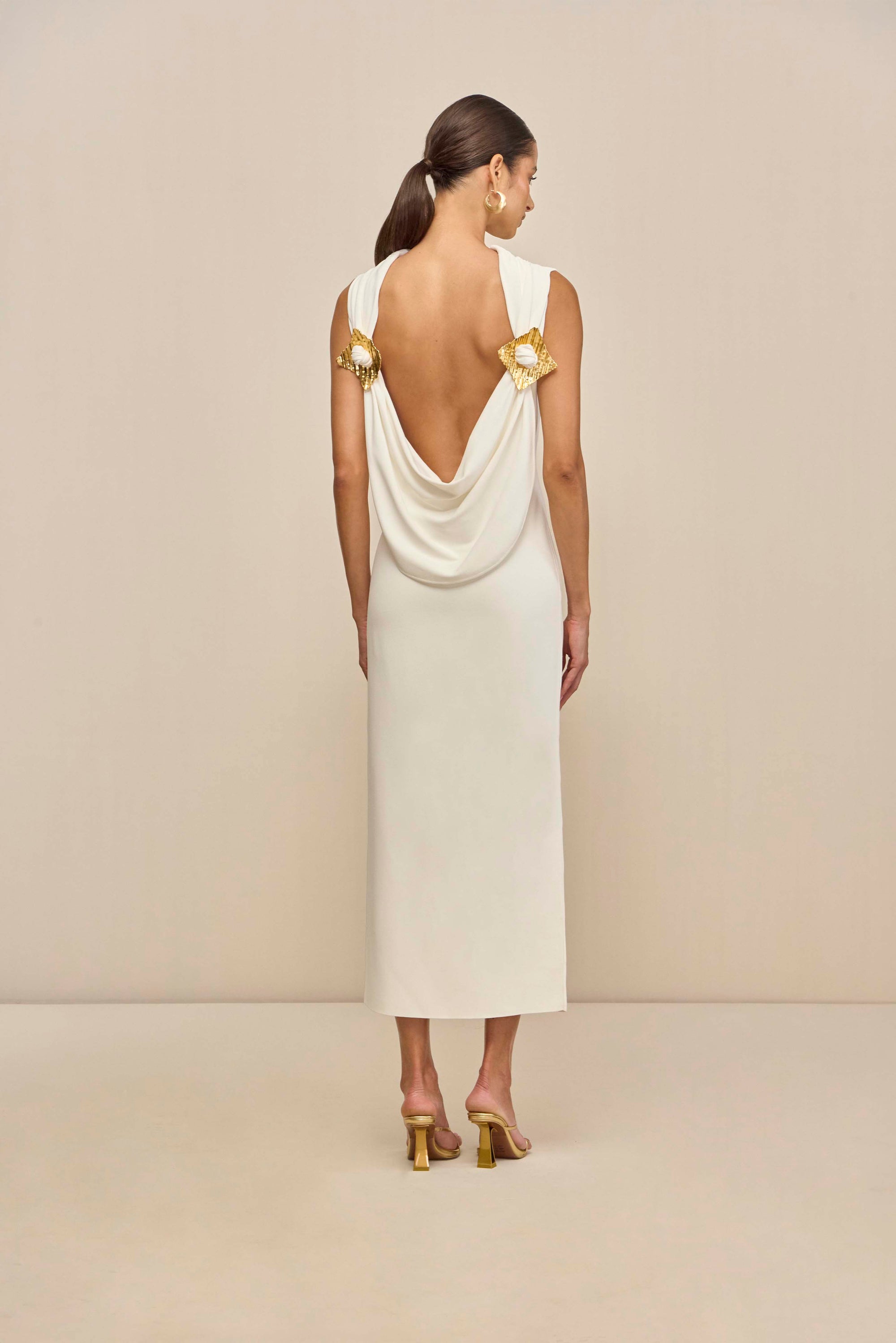 DEIRDRA DRESS - OFF WHITE