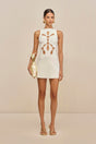 FRANCO KNIT DRESS - OFF WHITE