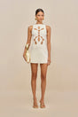FRANCO KNIT DRESS - OFF WHITE