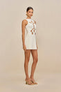 FRANCO KNIT DRESS - OFF WHITE