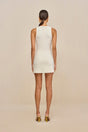 FRANCO KNIT DRESS - OFF WHITE
