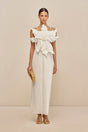 HESTRA GOWN - OFF WHITE