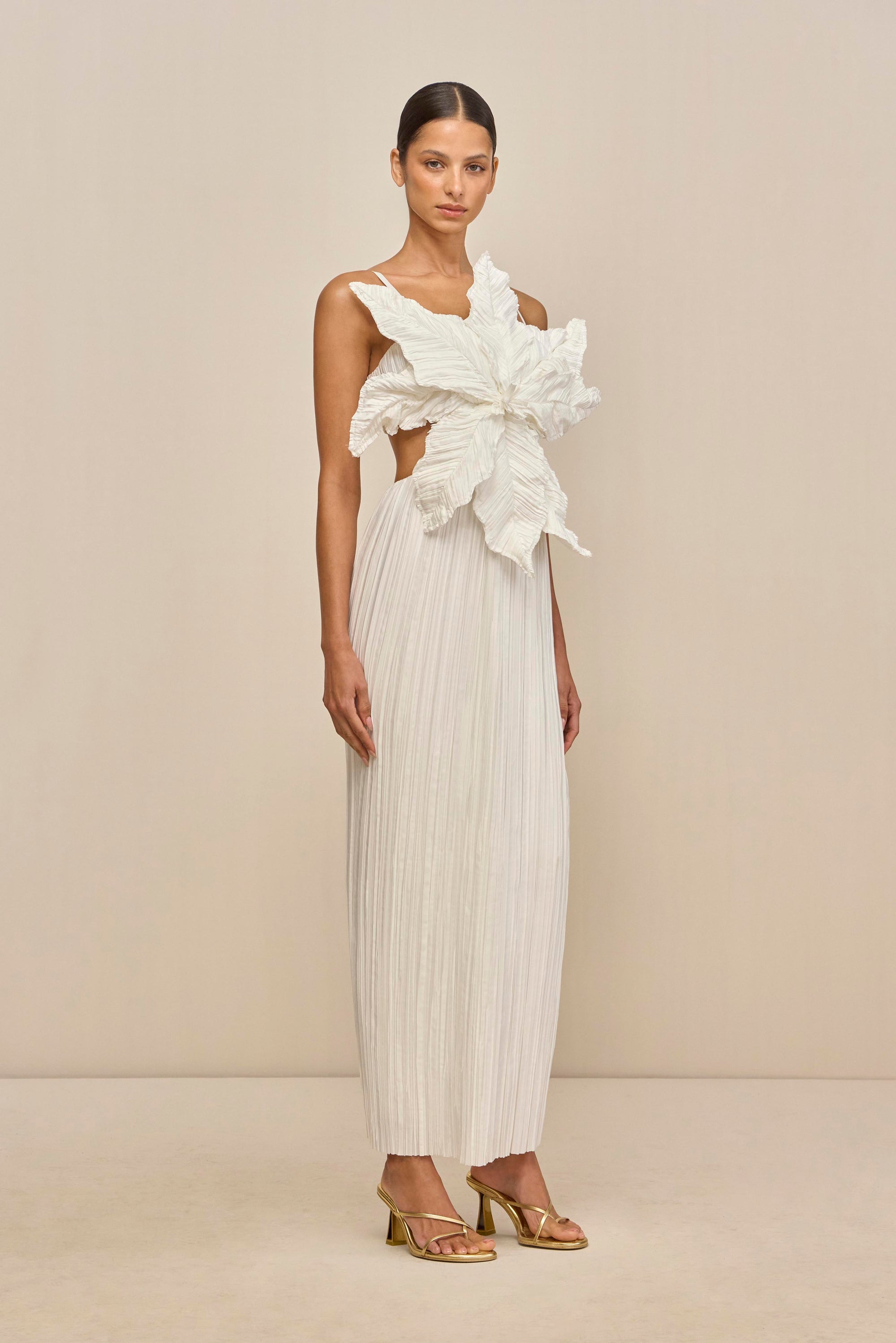 HESTRA GOWN - OFF WHITE