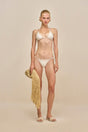 CHARLIE BIKINI TOP - OFF WHITE