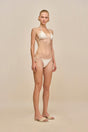 CHARLIE BIKINI TOP - OFF WHITE