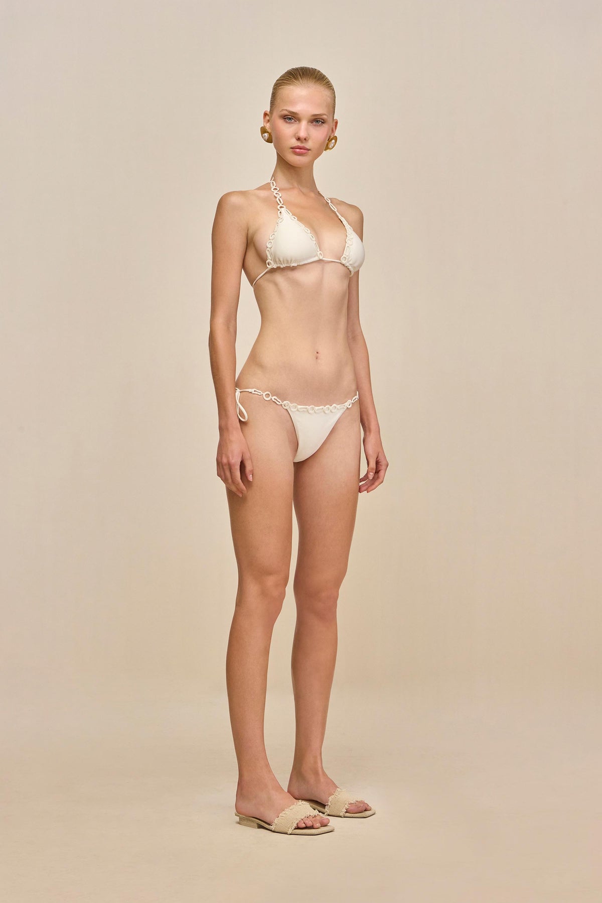 CHARLIE BIKINI BOTTOM - OFF WHITE