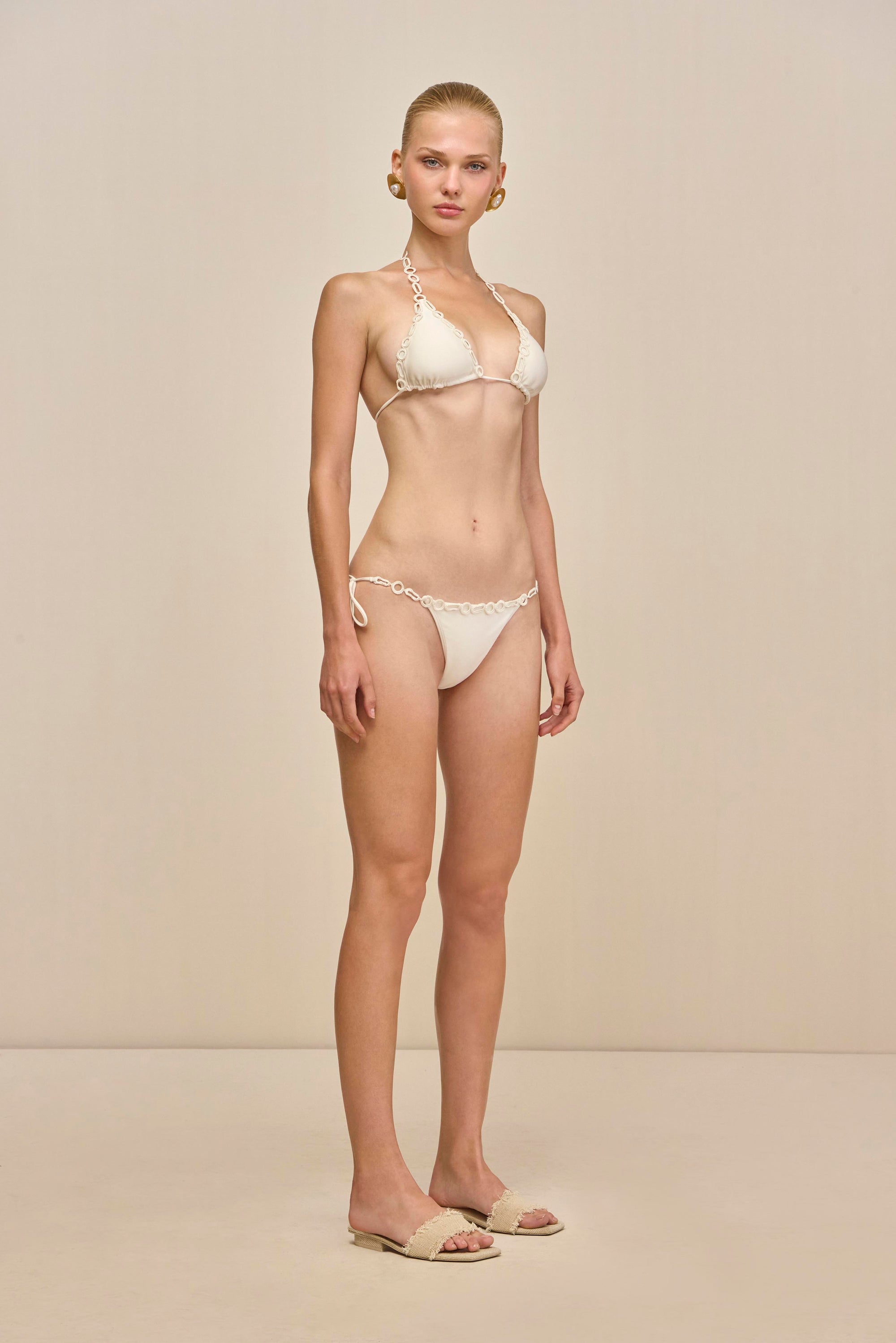 CHARLIE BIKINI BOTTOM - OFF WHITE