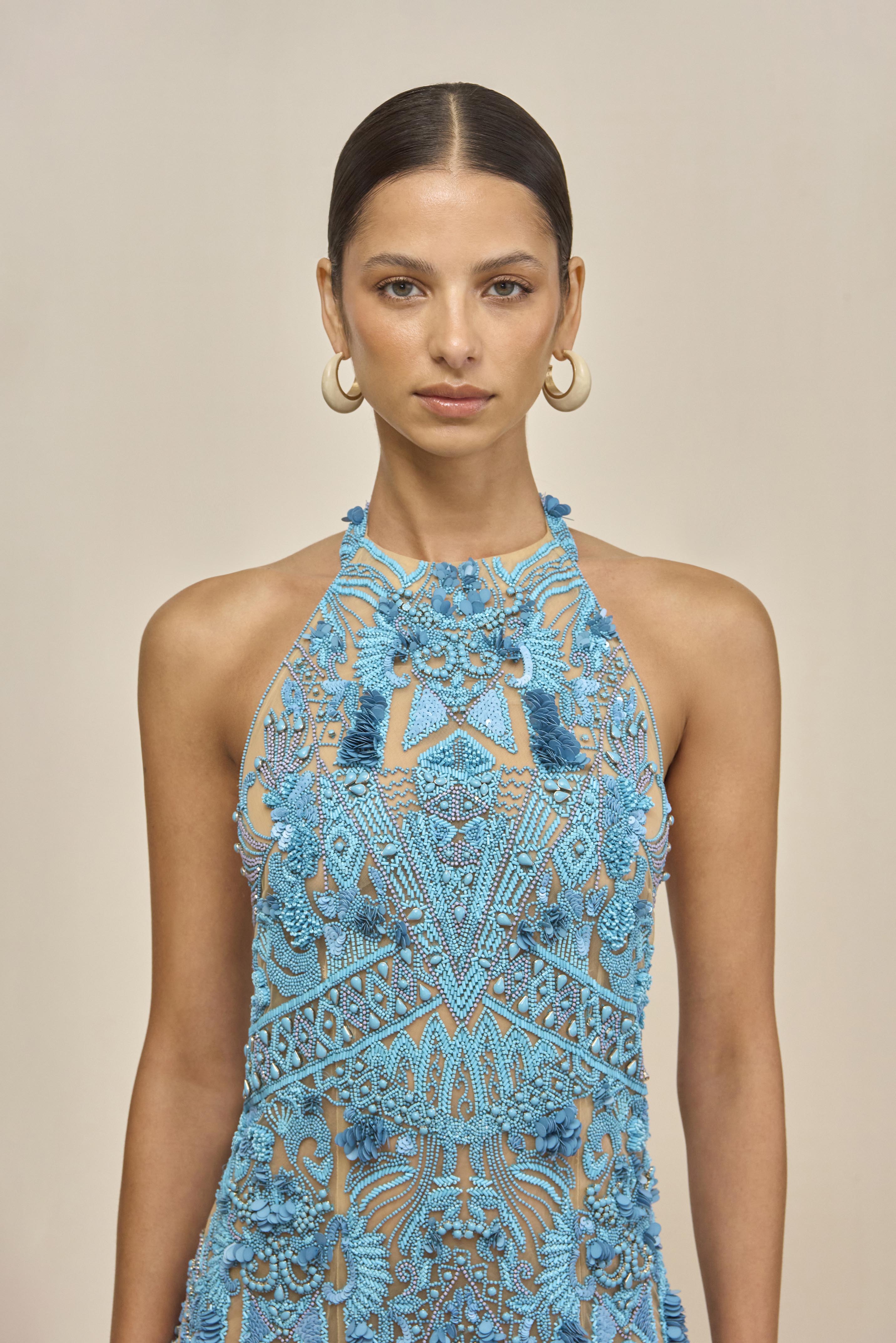 EVANGELINE DRESS - CAPRI