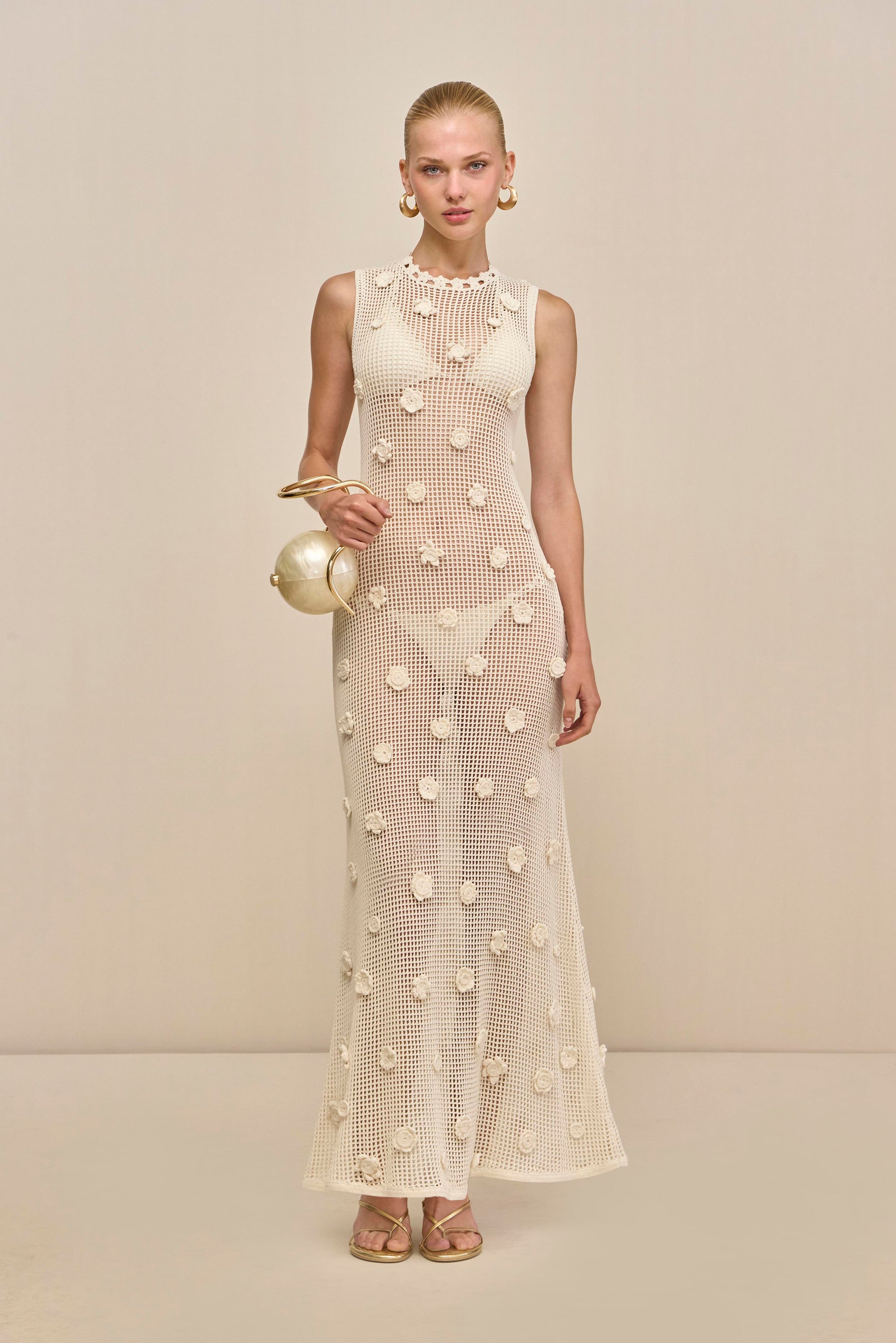 VERMEER DRESS - OFF WHITE