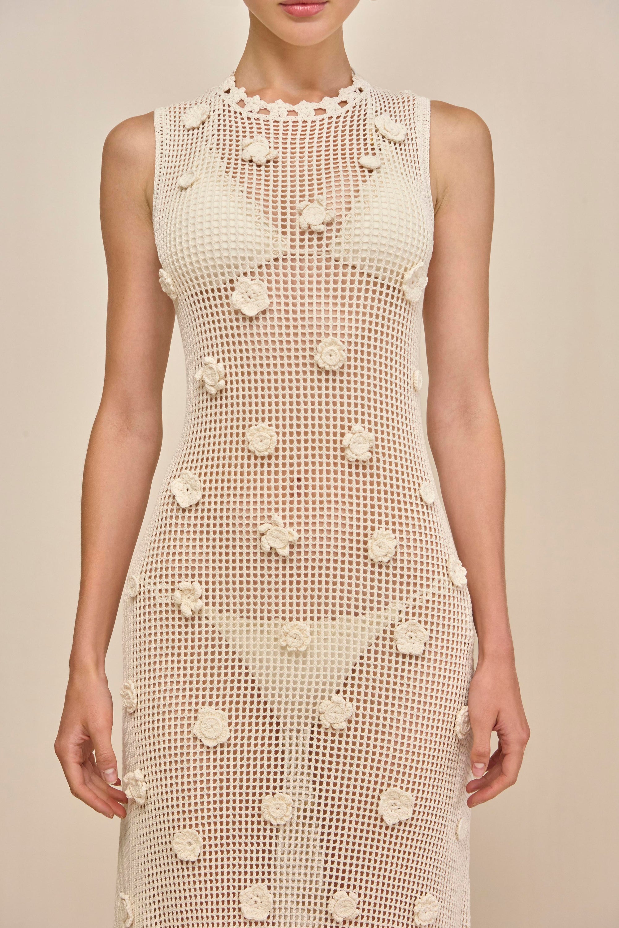 VERMEER DRESS - OFF WHITE
