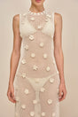 VERMEER DRESS - OFF WHITE
