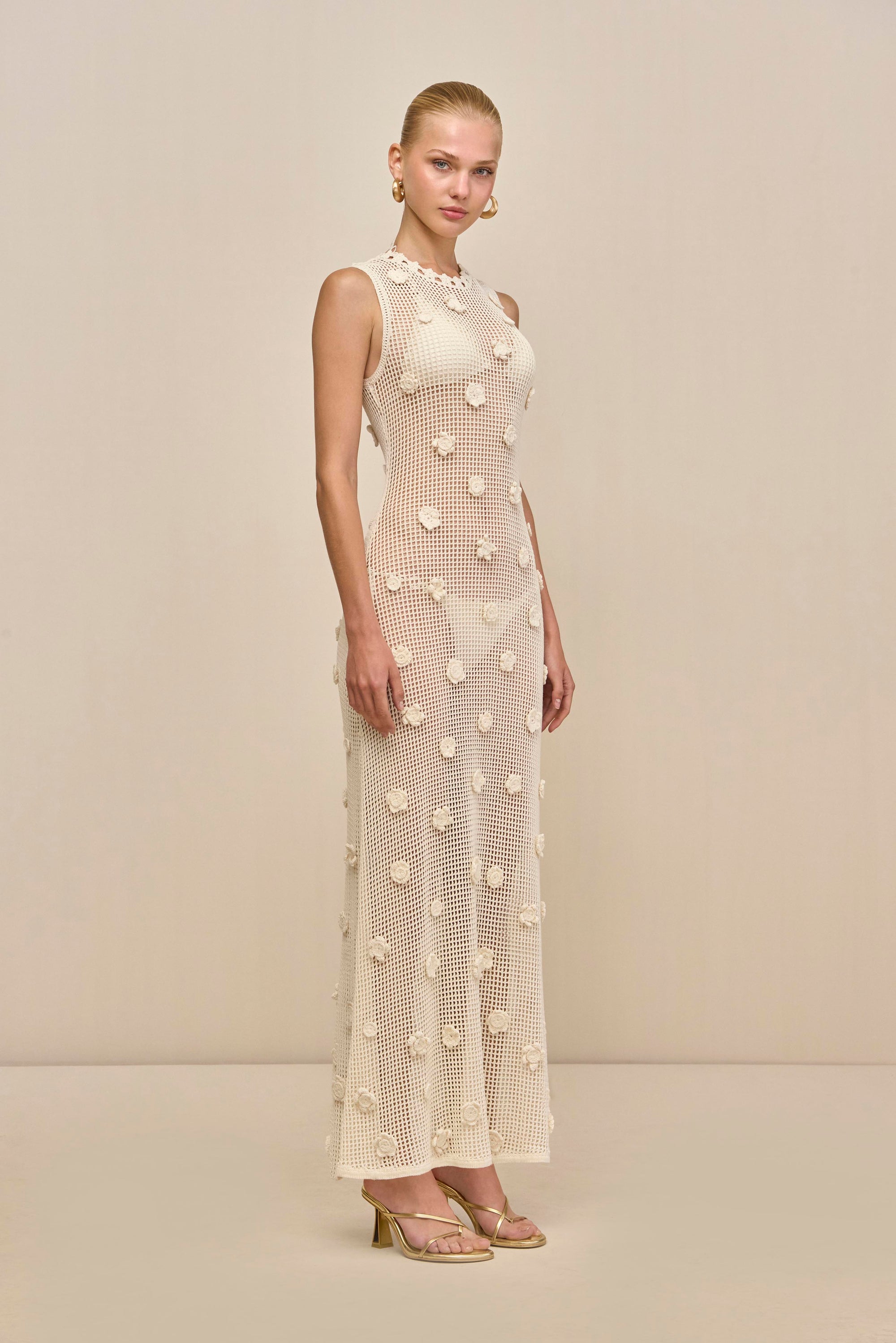 VERMEER DRESS - OFF WHITE