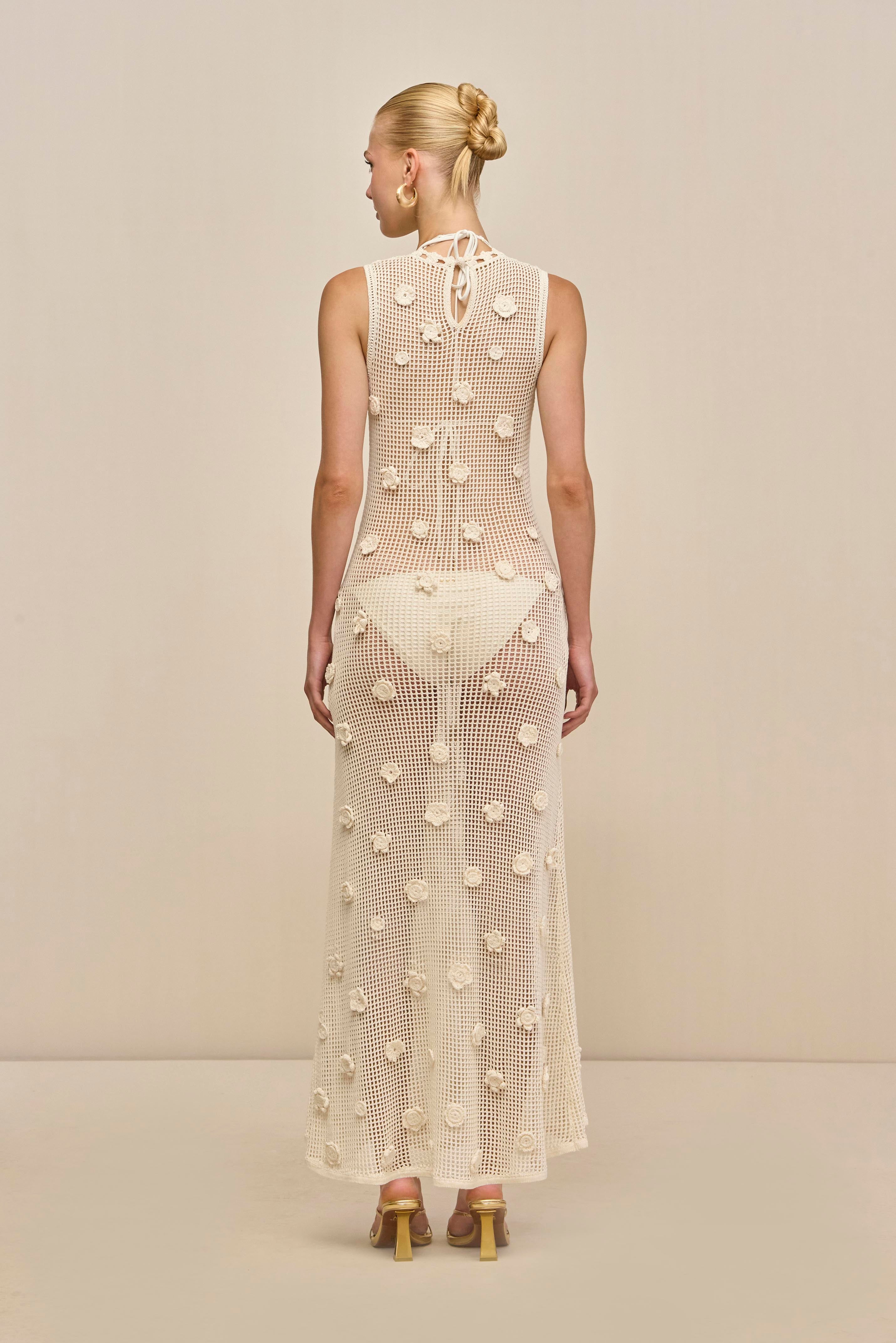 VERMEER DRESS - OFF WHITE