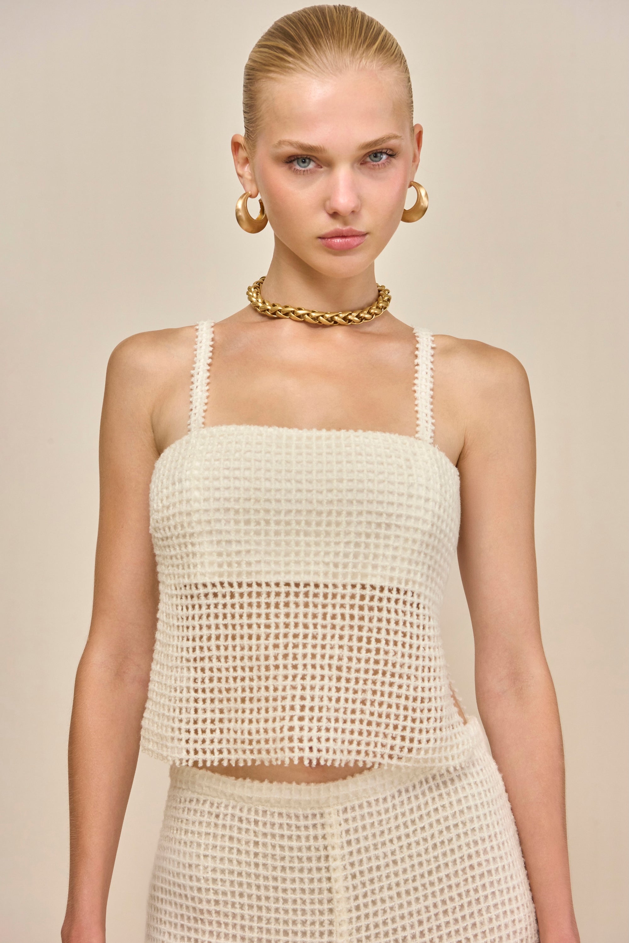 CORALI TOP - OFF WHITE