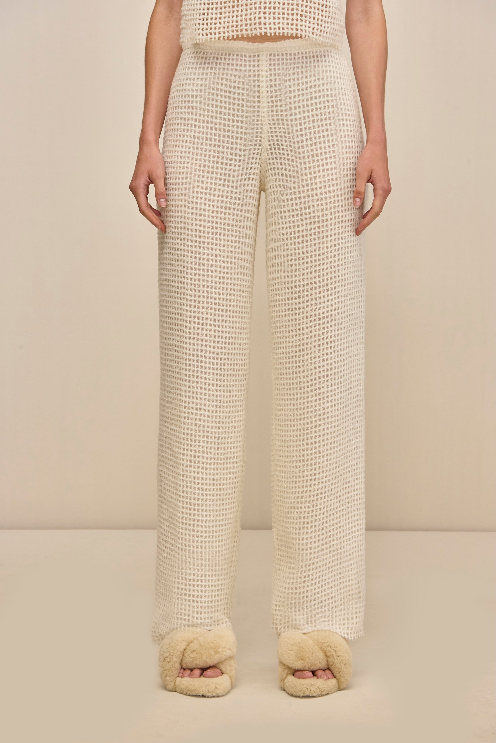 CLAREN PANT - OFF WHITE