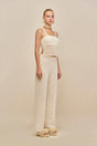 CLAREN PANT - OFF WHITE