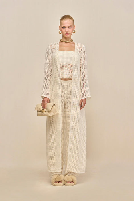 CORALI TOP - OFF WHITE