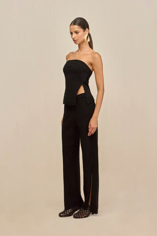 SHANE KNIT PANT - BLACK